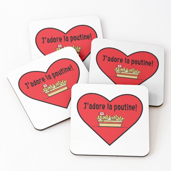 Item preview, J'adore la poutine! I love Poutine! designed and sold by Faith1983.