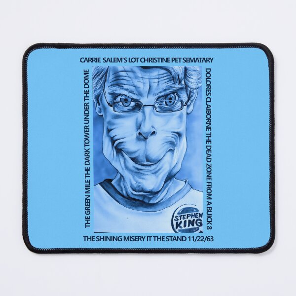 Item preview, Stephen King Caricature (with book titles) designed and sold by smadge.