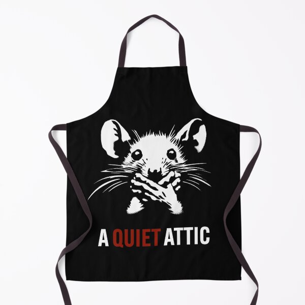 Item preview, A Quiet Attic - A Mouse Horror Movie Parody Poster designed and sold by ShobulousStudio.