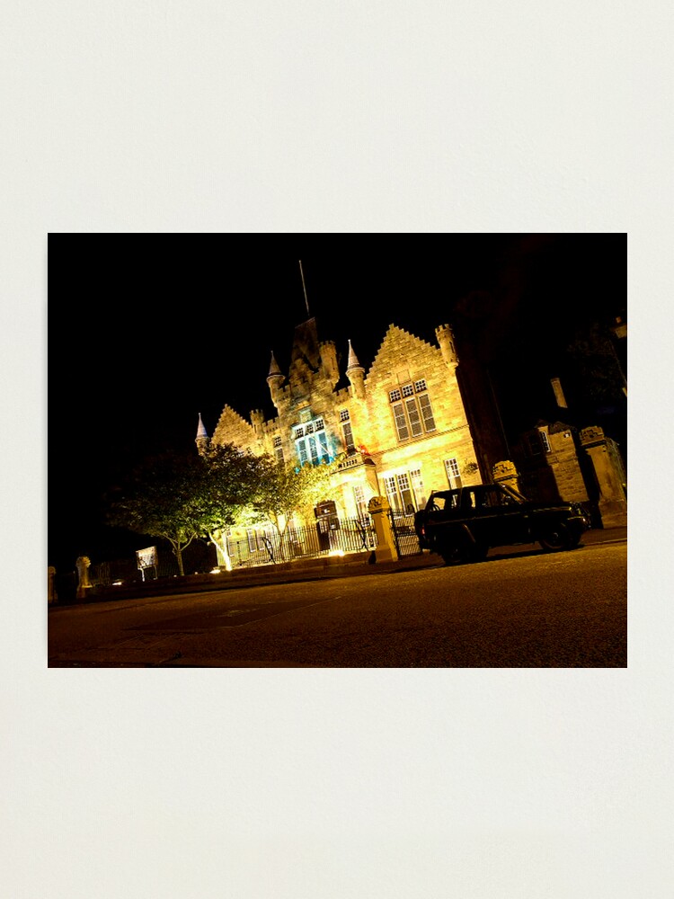Alternate view of Victoria Halls Helensburgh Photographic Print