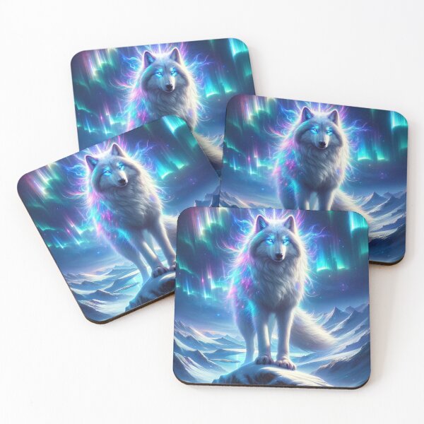 Item preview, "Aurora Guardian of the Frozen Peaks" designed and sold by WolframSilver.