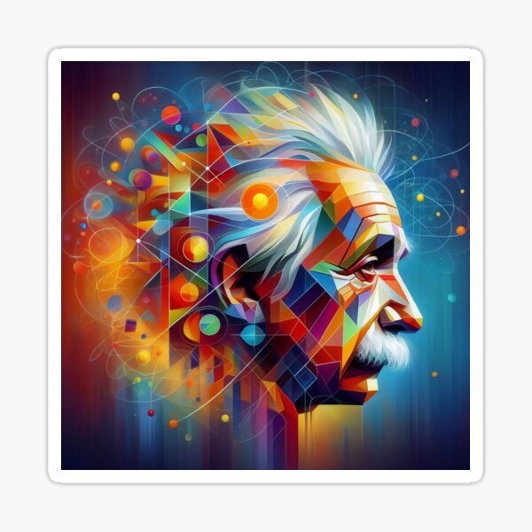 Item preview, Albert Einstein designed and sold by sevenmountains.