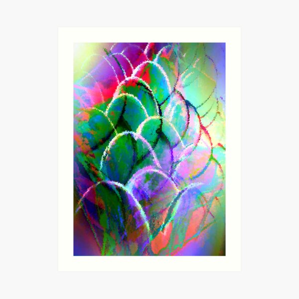 Easter eggs Art Print