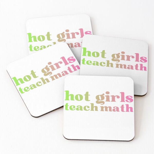 Item preview, Hot Girls Teach Math designed and sold by designsby-haley.