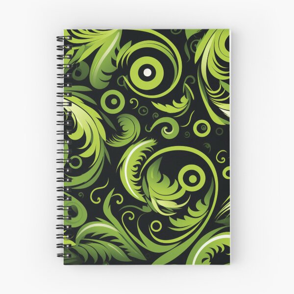 Artikelvorschau, Neuseeländisches Māori-Paua-Muster Koru-Design entworfen und verkauft von GrinGalore.