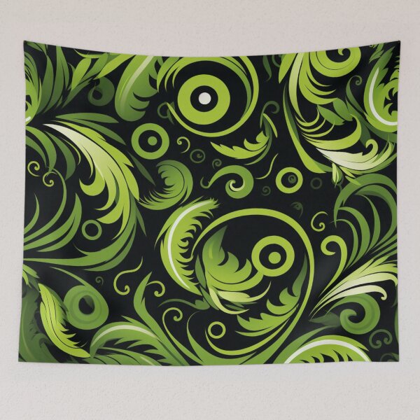 Artikelvorschau, Neuseeländisches Māori-Paua-Muster Koru-Design entworfen und verkauft von GrinGalore.