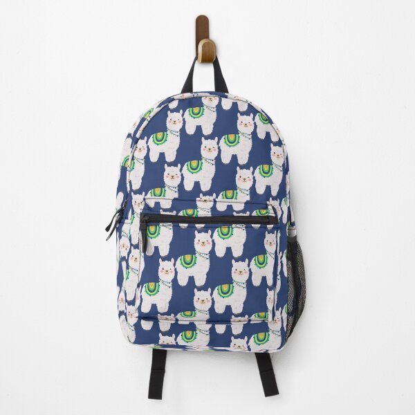 Item preview, Cute llama in blue green and yellow colors designed and sold by Terevela.