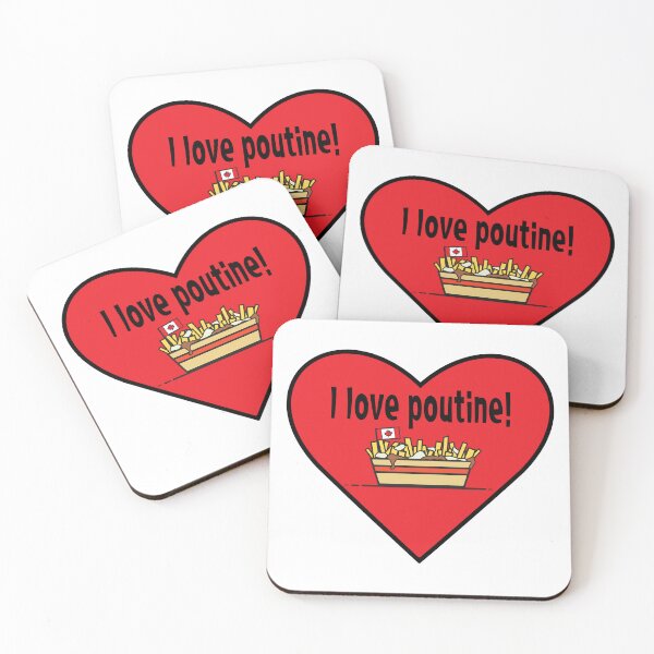 Item preview, I love poutine! designed and sold by Faith1983.