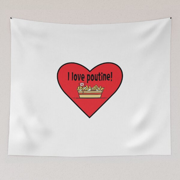 Item preview, I love poutine! designed and sold by Faith1983.