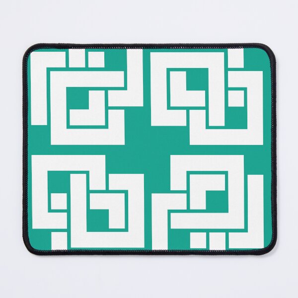 Item preview, Geometry art with greenish background designed and sold by theparkfact0.