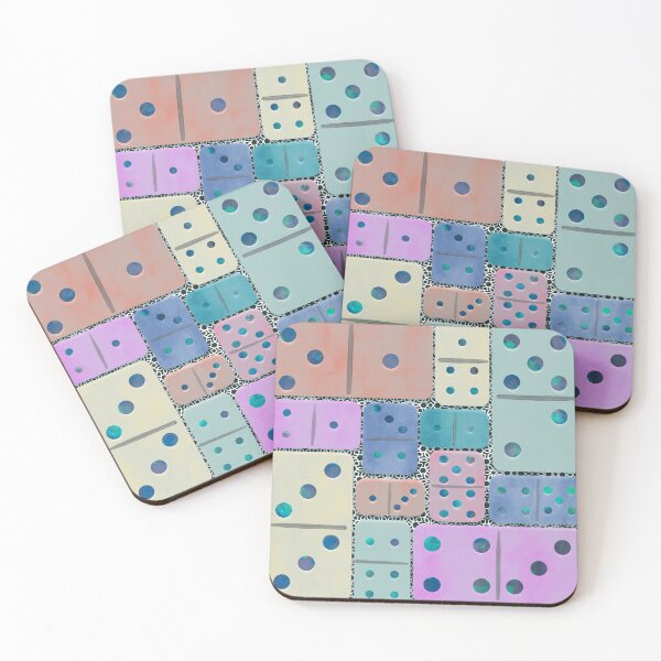 Item preview, Vintage Dominoes Top Down designed and sold by AdriaCaps Art & Design.