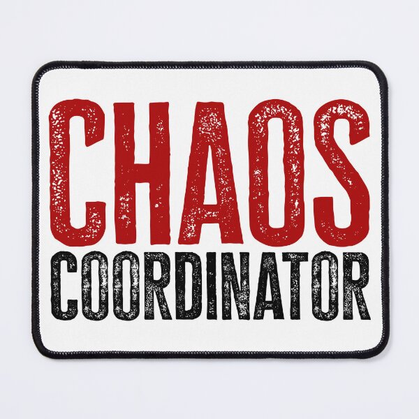 Item preview, Chaos Coordinator designed and sold by Angry Swan Designs.