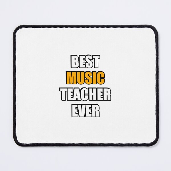 Item preview, Best music teacher ever - music educator designed and sold by Inspirationmotivation.