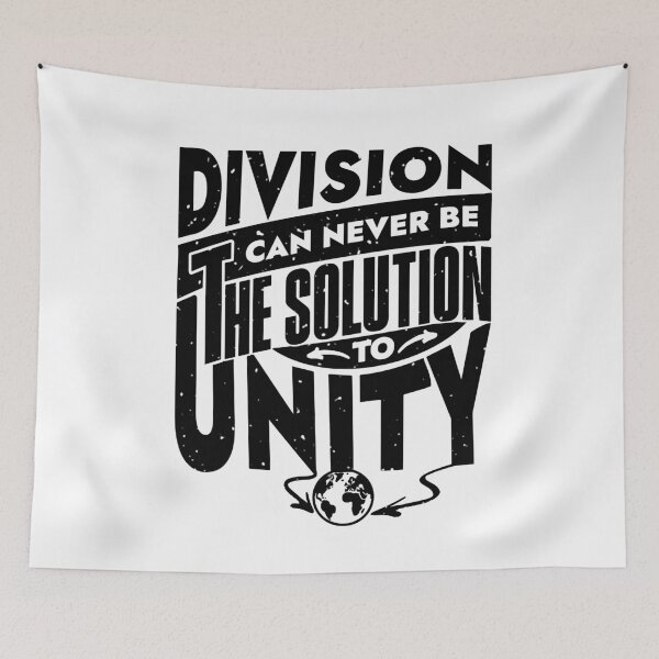 Item preview, "Unity Not Division" - Inspirational Message designed and sold by Sir Meow Meow.