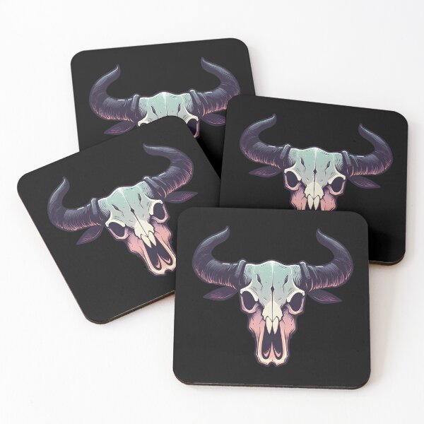 Item preview, Cow skull designed and sold by Anna Halasek.