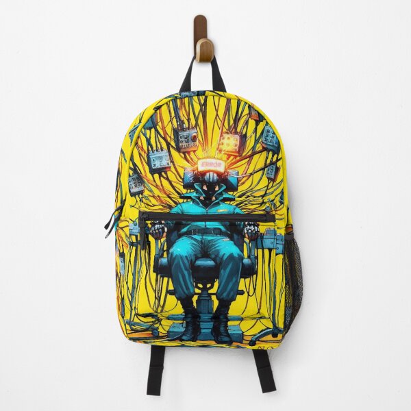 Item preview, Cyberpunk Neon Hacker Netrunner designed and sold by RESToRAPTOR.
