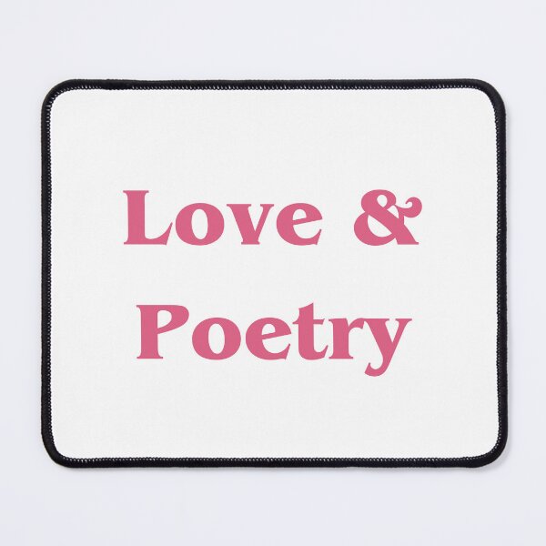 Item preview, Love & Poetry pink text designed and sold by Susan-Marie220.