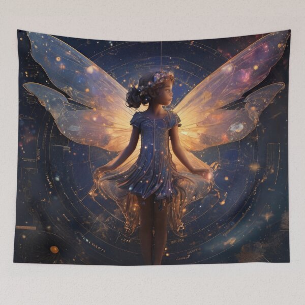 Item preview, Stellar Navigator | Fairy of Cosmic Cartography designed and sold by MysticFable.