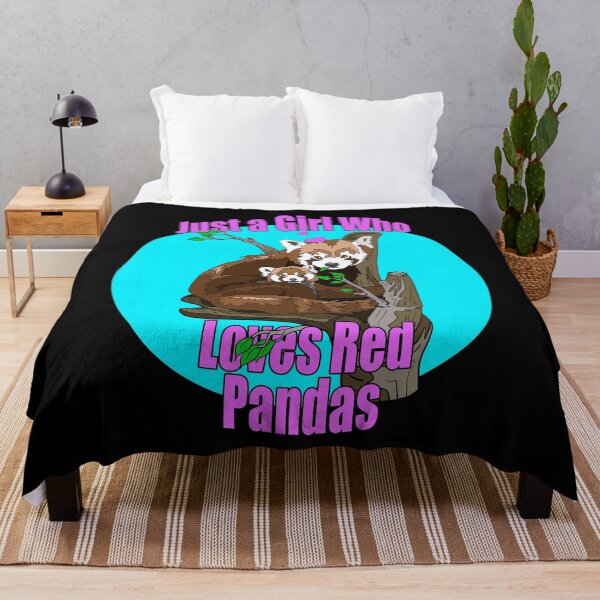 Item preview, Just a Girl who Loves Red Pandas | Gift for Red Panda Lover designed and sold by Marian Murdoch.