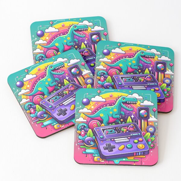 Artikelvorschau, Dino mit Spielekonsole entworfen und verkauft von YVESTEP.