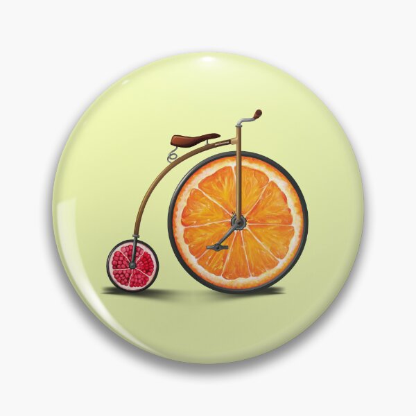 Item preview, Orange and Pomegranate Bike | Penny Farthing | Bike Lovers designed and sold by monkeybusiness.pt.