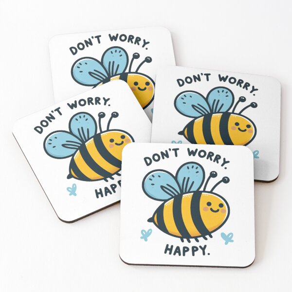 Item preview, Don't worry be happy-Bee designed and sold by AYMAN ELKHARASHY.