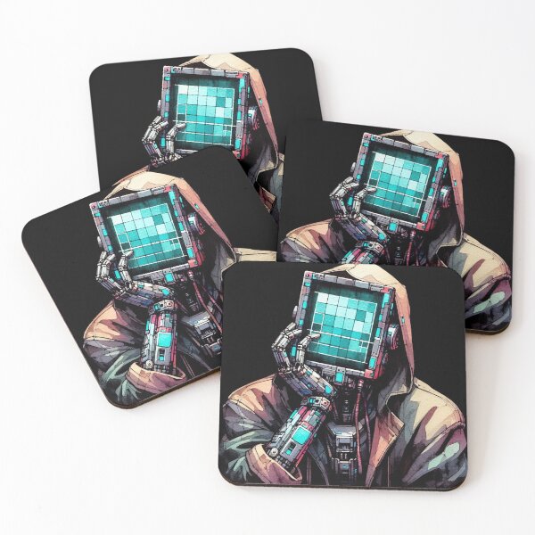 Item preview, Cyberpunk Robot is Bored designed and sold by RESToRAPTOR.