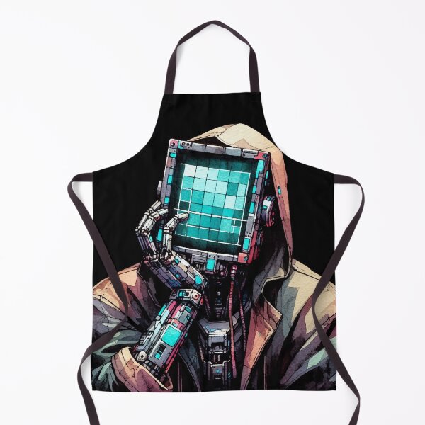 Item preview, Cyberpunk Robot is Bored designed and sold by RESToRAPTOR.