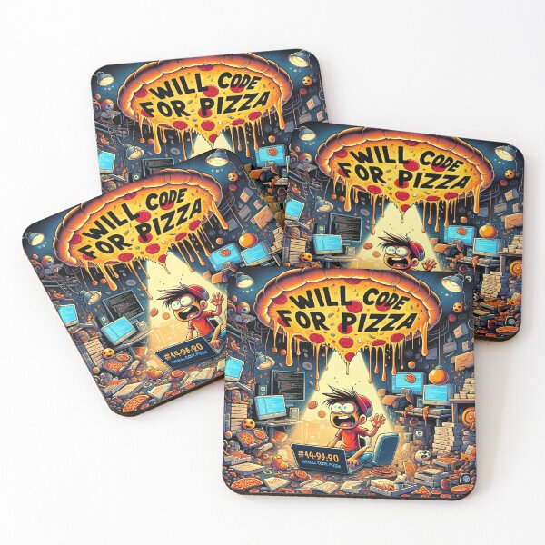 Item preview, Code Cravings: Pizza Programming Passion designed and sold by Kuki-shop.