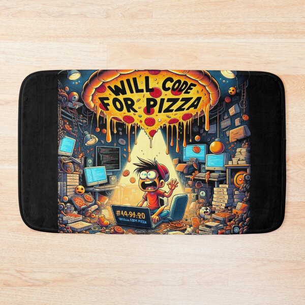 Item preview, Code Cravings: Pizza Programming Passion designed and sold by Kuki-shop.