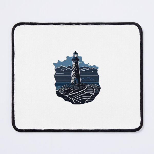 Item preview, Midnight Sentinel Lighthouse designed and sold by Daniel Haddad.