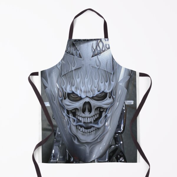 Item preview, Skull of Fire (Motorcycle Tank) designed and sold by LORBERPHOTO.