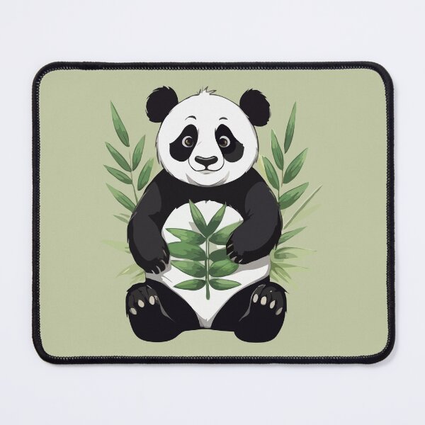 Item preview, Panda Eating Bamboo designed and sold by teedesigndaily.