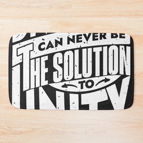 Item preview, "Unity Not Division" - Inspirational Message (Dark) designed and sold by Sir Meow Meow.