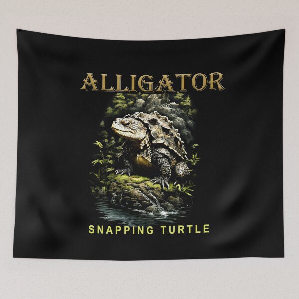 Item preview, alligator snapping turtle designed and sold by tkhrbika.