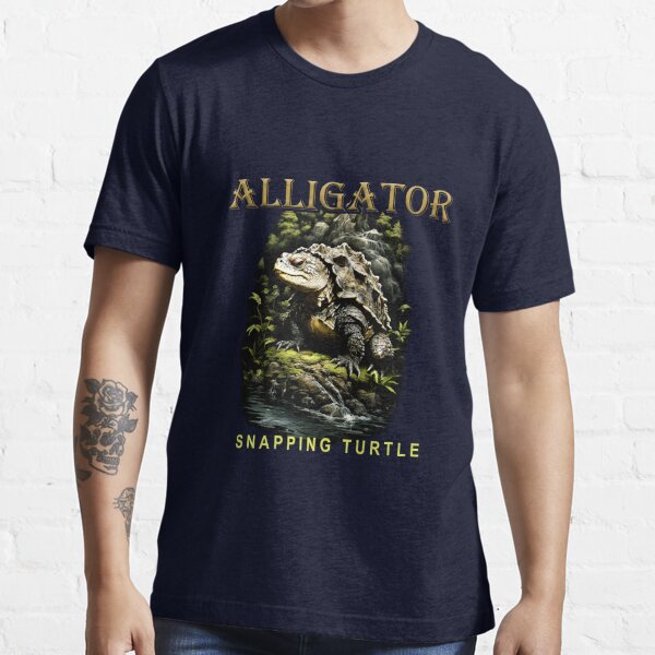 Alligator Snapping Turtle Essential T-Shirt for Sale by Drugfreedave