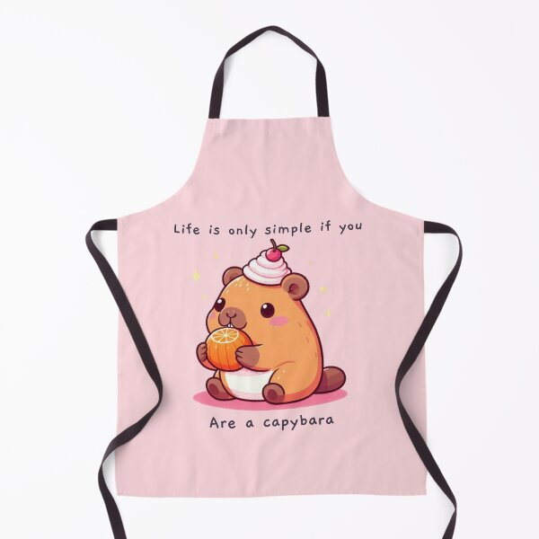 Item preview, Life is only simple if you are a capybara  designed and sold by KonichiwaCutie.