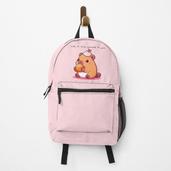 Item preview, Life is only simple if you are a capybara designed and sold by KonichiwaCutie.