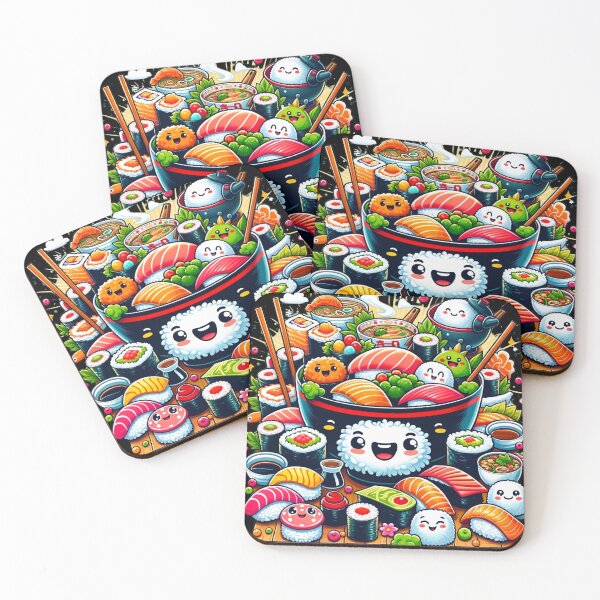 Item preview, Sushi and Japanese Cuisine Fans designed and sold by Kuki-shop.