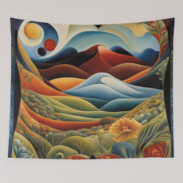 Item preview, A Magic Land From The Window  designed and sold by Owl-o-the-wisp.