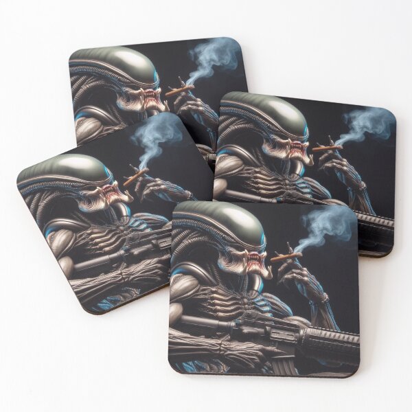 Item preview, Predator's Respite: Alien Hunter in Repose designed and sold by andrew758.