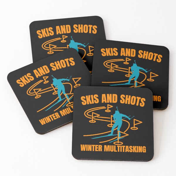 Item preview, Biathlon Skis and Shots Winter Multitasking designed and sold by Guess4best.