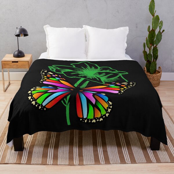 Item preview, Butterfly Symmetry: Geometric Flower Art Pattern designed and sold by LLdreams.