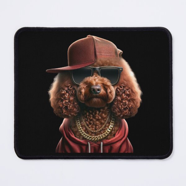 Item preview, HIP HOP HOUND: REDDISH-BROWN COCKAPOO ROCKS THE BEAT FUNNY GIFTS designed and sold by DiySystem.
