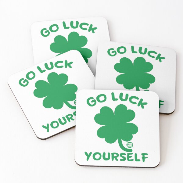 Artikelvorschau, GO LUCK YOURSELF CLOVER  entworfen und verkauft von TODD GOLDMAN.