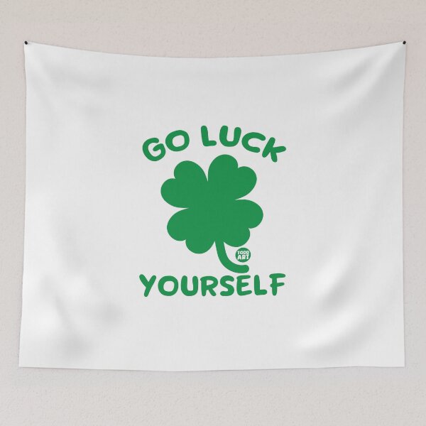 Aperçu de l'œuvre GO LUCK YOURSELF CLOVER créée et vendue par TODD GOLDMAN.