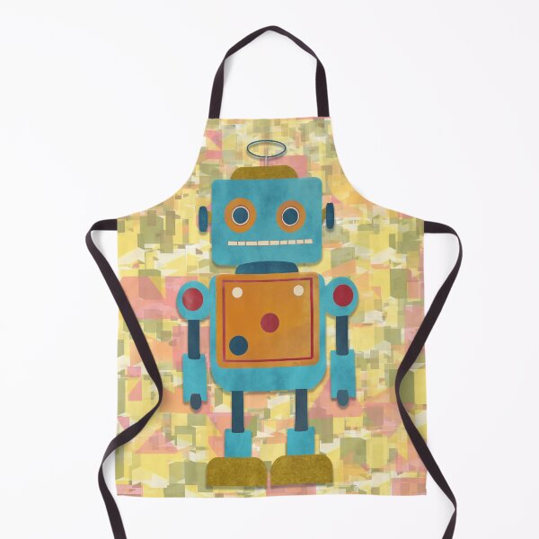 Item preview, Vintage Toy Robot designed and sold by AdriaCaps Art & Design.