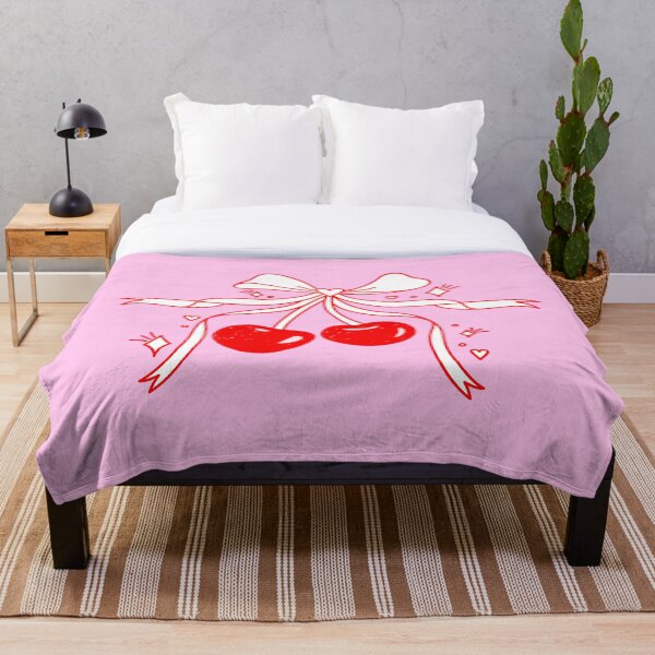 Item preview, Red cherries with sparkles and bow. designed and sold by CoCoArt-Ua.