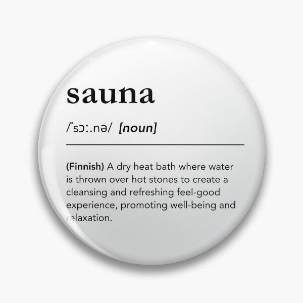 Item preview, Definición de sauna, cita de bienestar, cultura de sauna finlandesa, tiempo de sauna, amante de la sauna designed and sold by lagunaklein.