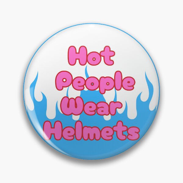 Item preview, Hot People Wear Helmets Circle designed and sold by allyheath.